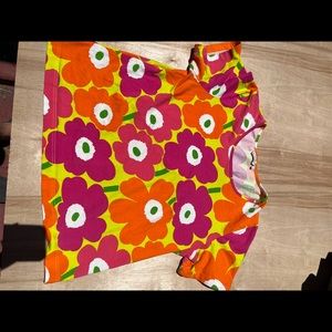 Marimekko floral t shirt size L